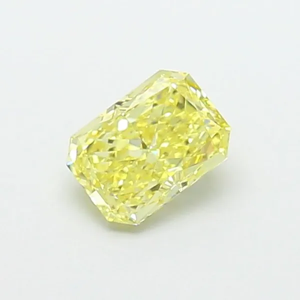 1.06ct RADIANT Fancy Intense Yellow VVS2 Coloured Lab diamond