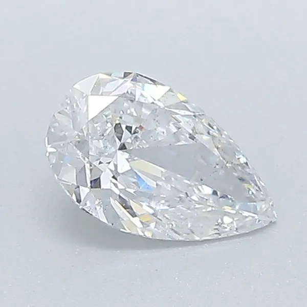 0.57ct PEAR D SI2 Natural diamond