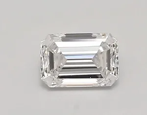 0.67ct EMERALD D VVS1 Lab diamond