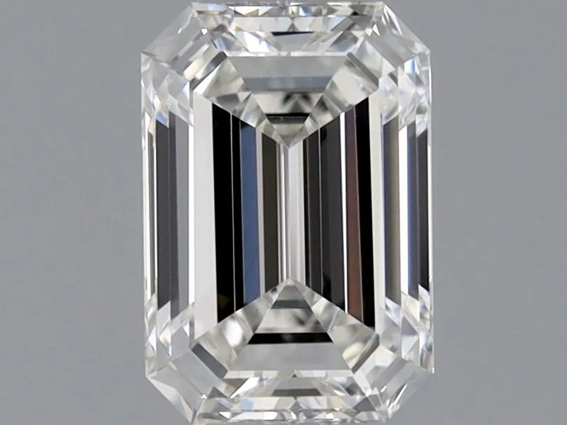0.38ct EMERALD F IF Natural diamond