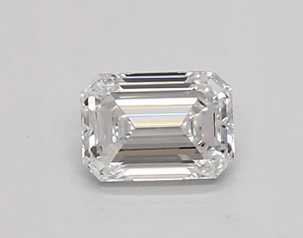 0.43ct EMERALD D VVS1 Lab diamond