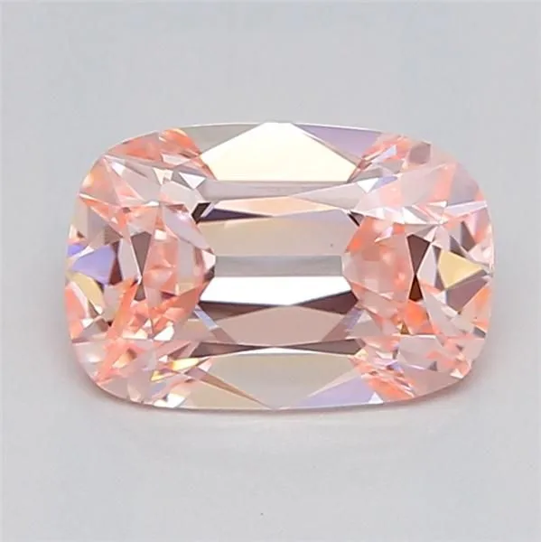 1.04ct CUSHION Fancy Intense Pink VVS2 Coloured Lab diamond