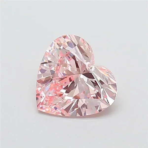 1.60ct HEART Fancy Intense Pink VS1 Coloured Lab diamond