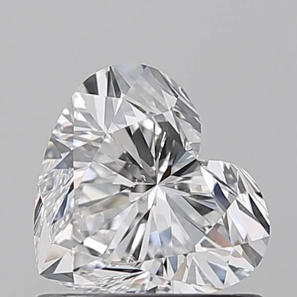 0.82ct HEART D SI1 Natural diamond