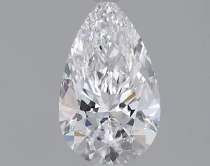 0.84ct PEAR D VVS2 Lab diamond
