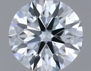 0.31ct ROUND Fancy Light Blue VVS2 Coloured Lab diamond