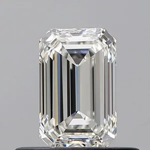 0.53ct EMERALD H VVS2 Natural diamond