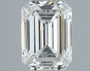 0.34ct EMERALD F VVS2 Natural diamond