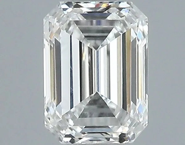 0.34ct EMERALD F VVS2 Natural diamond