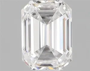 0.4ct EMERALD D VVS1 Natural diamond