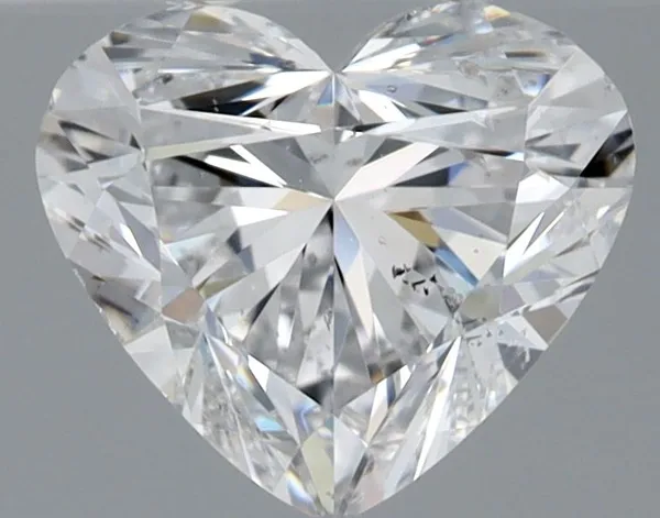 0.8ct HEART D SI2 Natural diamond