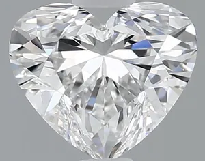 0.7ct HEART E VVS2 Natural diamond