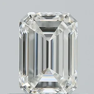 0.7ct EMERALD H VVS1 Natural diamond
