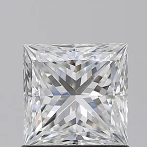 1.01ct PRINCESS F IF Natural diamond