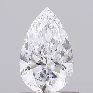 0.53ct PEAR D VVS1 Lab diamond