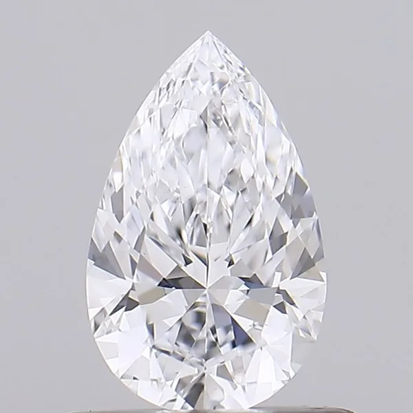 0.53ct PEAR D VVS1 Lab diamond