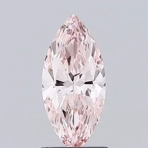 1ct MARQUISE Fancy Intense Pink VVS2 Coloured Lab diamond