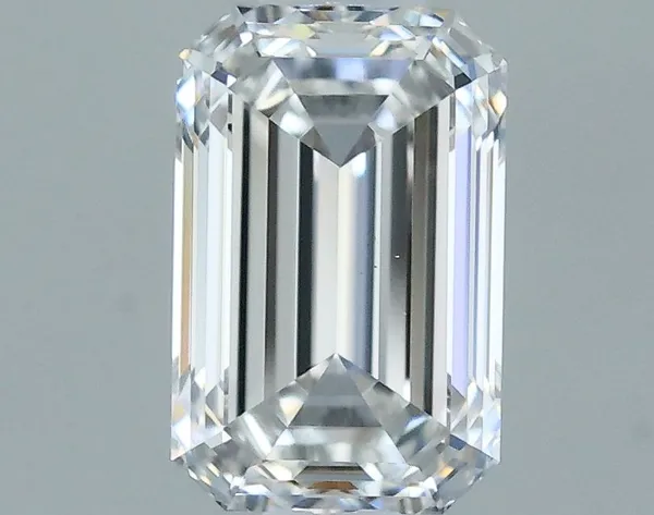 0.5ct EMERALD F VS1 Natural diamond