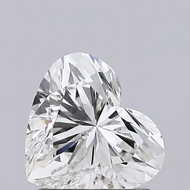 1.07ct HEART F VS1 Lab Grown diamond