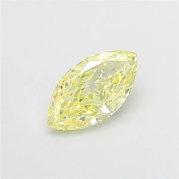 1.33ct MARQUISE Fancy Intense Yellow VS2 Coloured Lab diamond