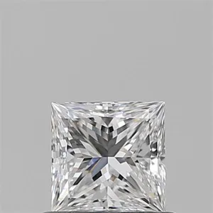 0.66ct PRINCESS D VS1 Natural diamond