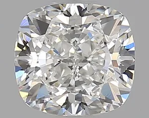 0.47ct CUSHION G VVS2 Natural diamond