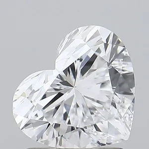 1.28ct HEART D VS1 Lab diamond