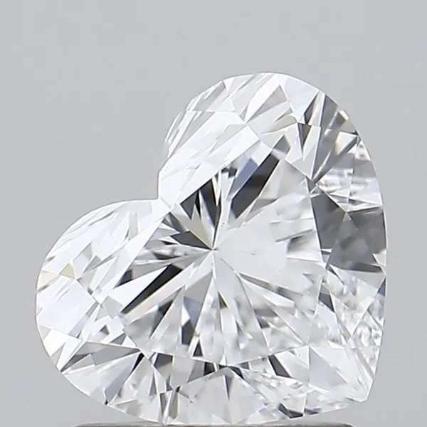 1.28ct HEART D VS1 Lab diamond