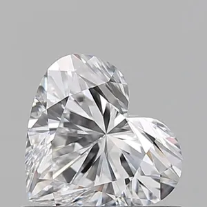 0.64ct HEART D VVS2 Natural diamond