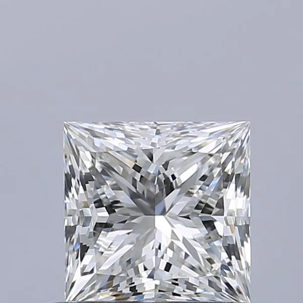 0.7ct PRINCESS G VVS1 Natural diamond