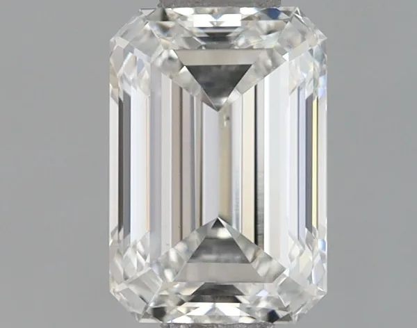 0.71ct EMERALD F VS2 Lab diamond