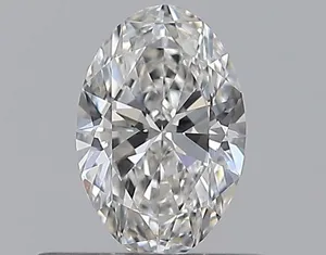 0.43ct OVAL F VVS1 Natural diamond