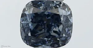 0.33ct CUSHION Fancy Intense Grayish Blue VS1 Coloured Lab diamond