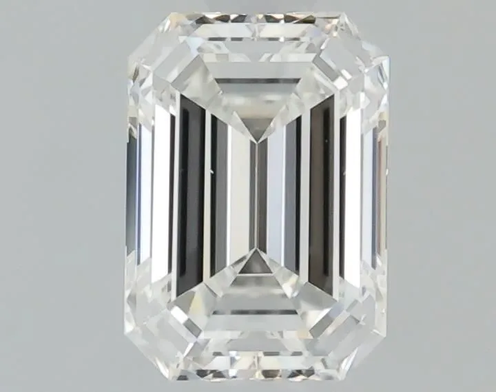 0.50ct EMERALD F VS2 Natural diamond