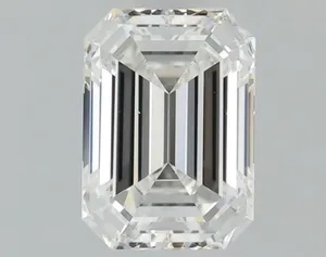 0.5ct EMERALD F VS2 Natural diamond