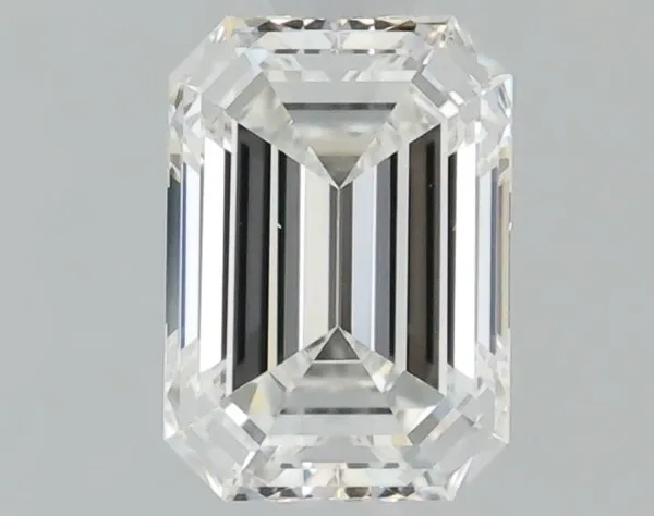 0.5ct EMERALD F VS2 Natural diamond