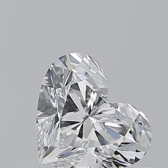 0.52ct HEART D VVS2 Natural diamond