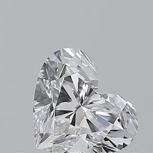 0.52ct HEART D VVS2 Natural diamond