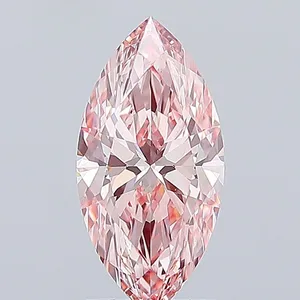 2.07ct MARQUISE Fancy Vivid Pink VS1 Coloured Lab diamond