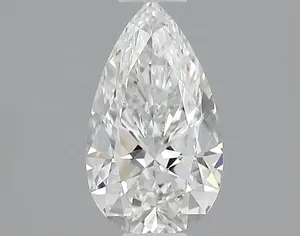 0.53ct PEAR D VS2 Natural diamond