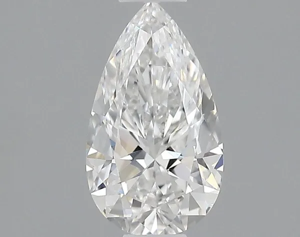 0.53ct PEAR D VS2 Natural diamond