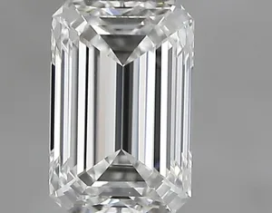0.5ct EMERALD H VVS1 Natural diamond