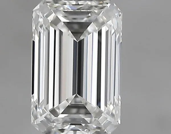 0.5ct EMERALD H VVS1 Natural diamond