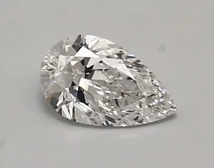 0.62ct PEAR D VVS2 Lab diamond