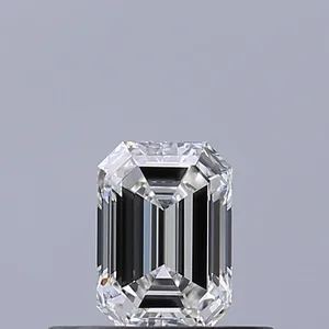 0.34ct EMERALD F VVS1 Natural diamond