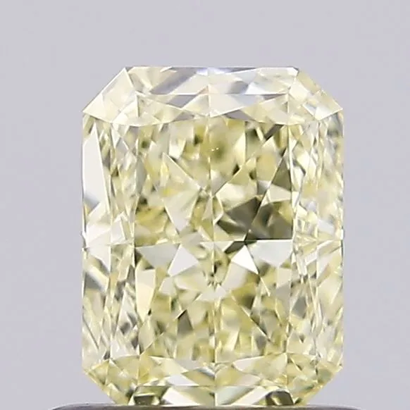 0.76ct RADIANT Fancy Yellow VS1 Coloured Lab diamond