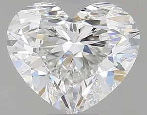0.51ct HEART F VS2 Natural diamond