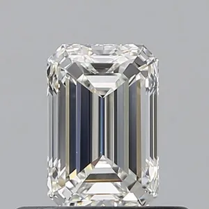 0.5ct EMERALD H VVS2 Natural diamond