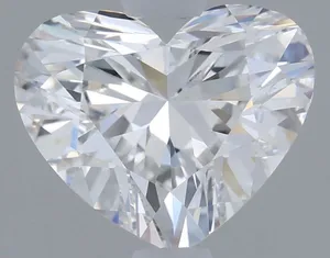 1.04ct HEART E VVS2 Lab diamond
