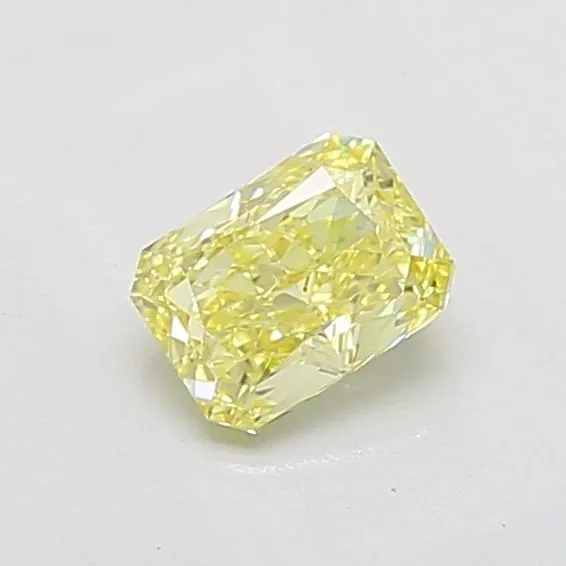 1.07ct RADIANT Fancy Intense Yellow VS1 Coloured Lab diamond